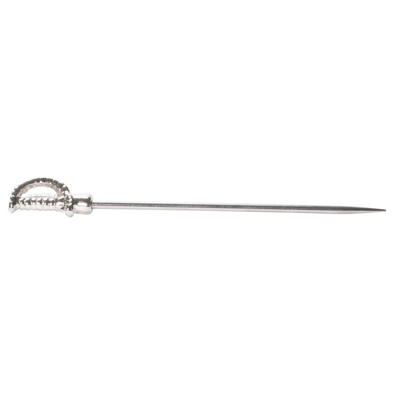 Cork Pops Stainless Steel 6-Inch Cocktail Pick Set â€“ Set of 6 Reusable Drink Picks for Garnishes, Appetizers & Entertaining, Arrow (Sword) - Image 4